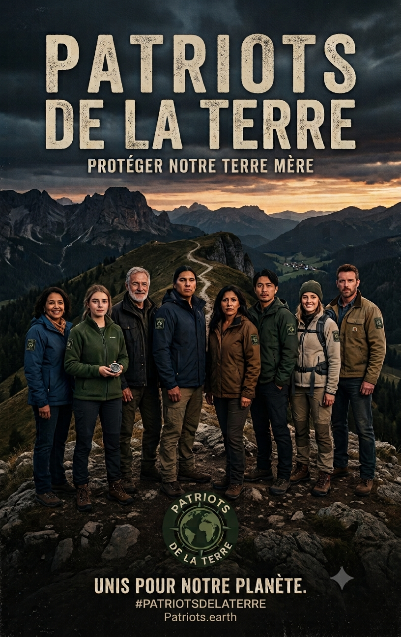 Affiche Patriotes de la Terre